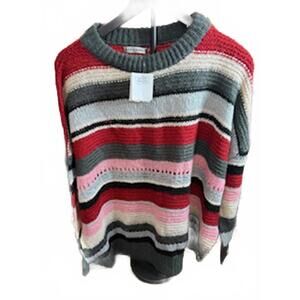 Cozy Striped Knit Sweater‎ by Gloria Jeans - Size L